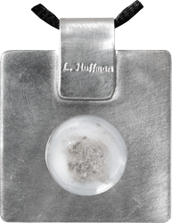 cremains style shown on back of pendant 