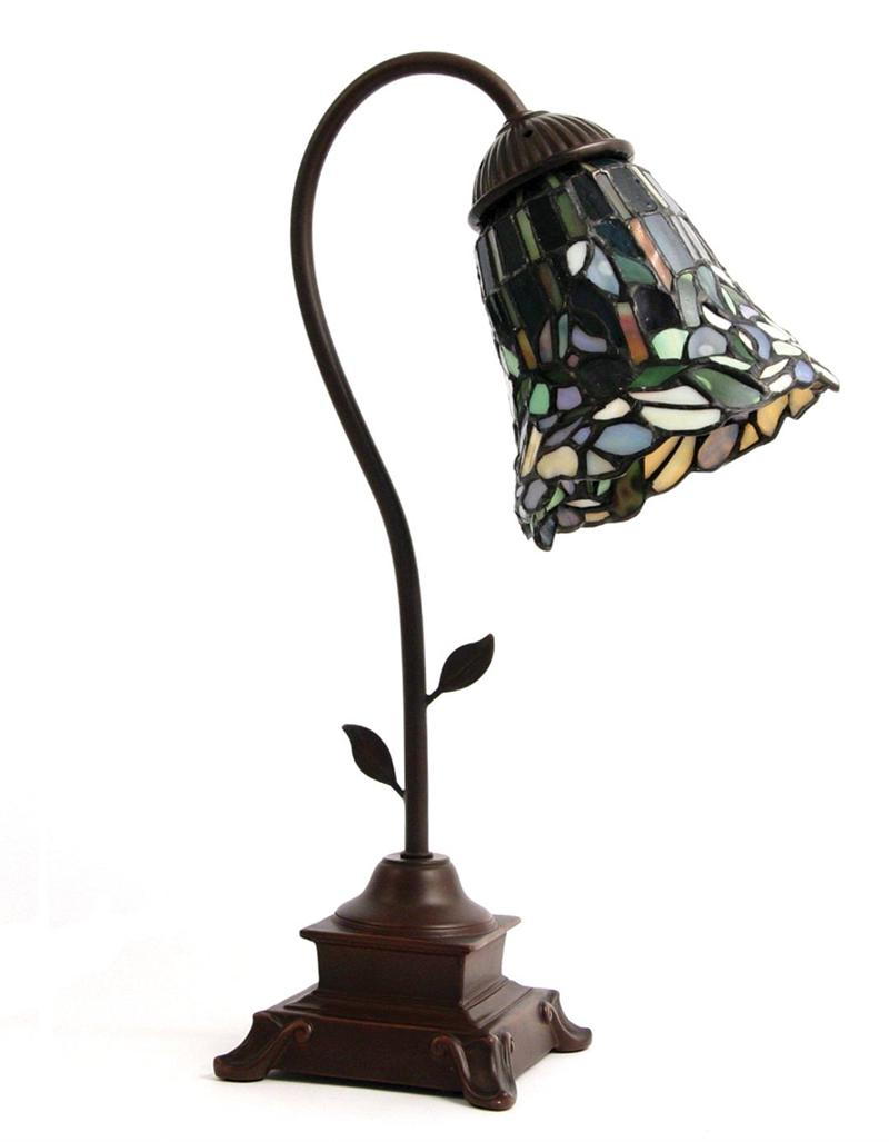 Stained Glass Tiffany Style Memorial Keepsake Urn Lamps