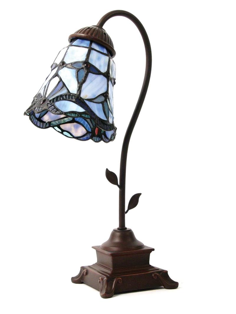 Stained Glass Tiffany Style Memorial Keepsake Urn Lamps