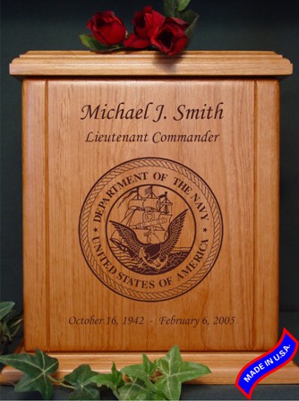 Marines memorial urn