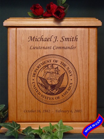 U.S. Navy Cremation Urn 