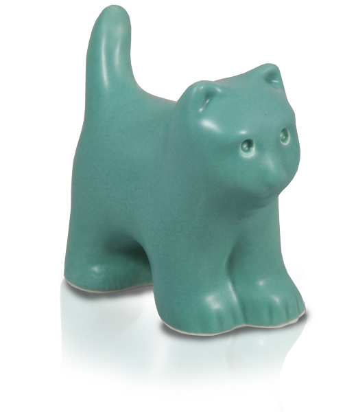  Cat  Figurine Ceramic Cremation Urns