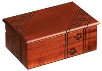 Paw print wood pet urm cremation  urn