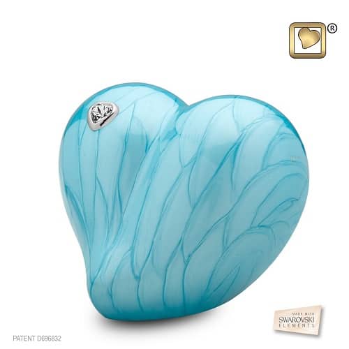 Baby heart urn