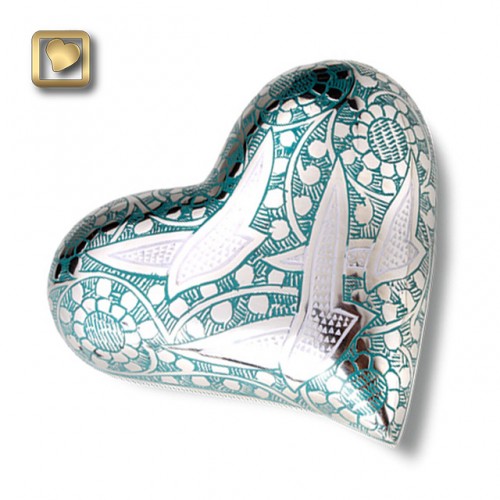 flying home keepsake heart urn