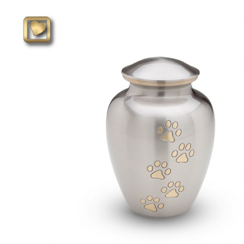 small urn for pet ashes
