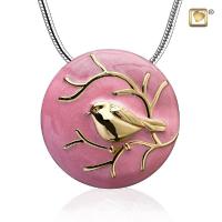 Pendant Blessing BirdsPink