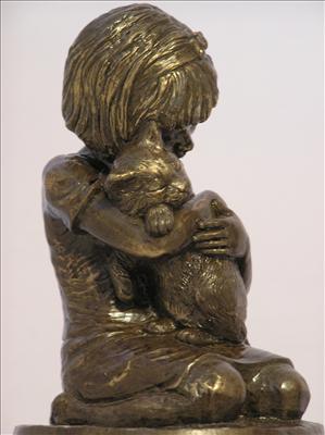 side view of sculpture