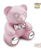 PINK TEDDY BEAR URN