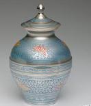 BLUE BABY CREMATION URN