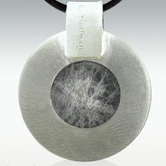 cremains style shown on back of pendant 