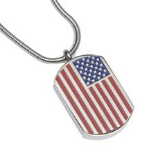 Pendant Dog Tag – USA Flag