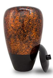 rust bamboo urn