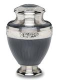 BLACK NICKEL CREMATION URN