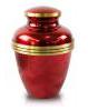 RED BRASS CREMATION URN