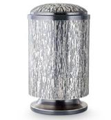 Silver plated urn