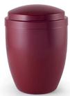 red steel urn