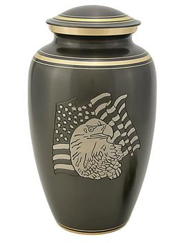 puter USA Flag urn