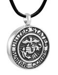 Marine Corp Cremation pendant