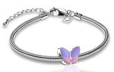 sterling silver Butterfly cremation Bracelet