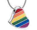 Rainbow cremation pendant