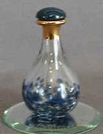 Blue Contemporary Tear Bottle