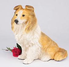 Sheltie urn