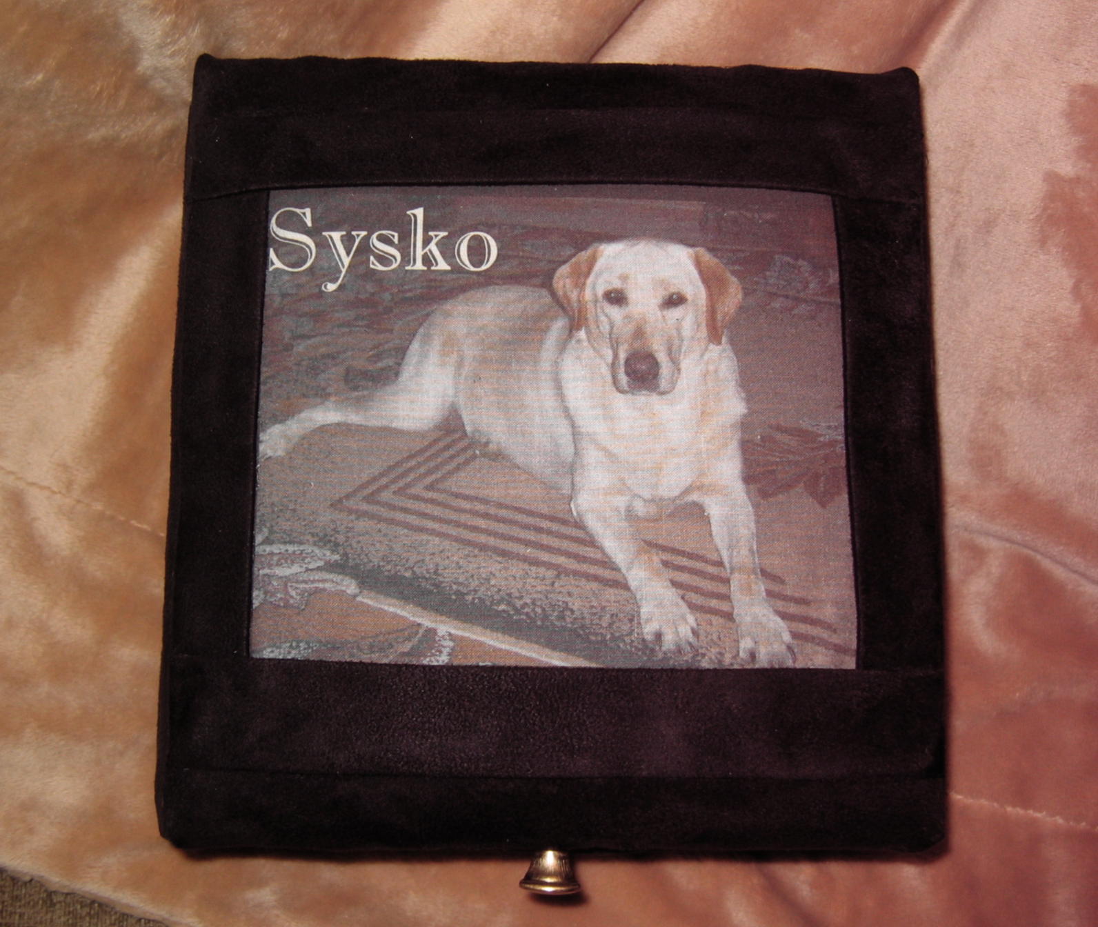 Memorial picture keepsake box for pet