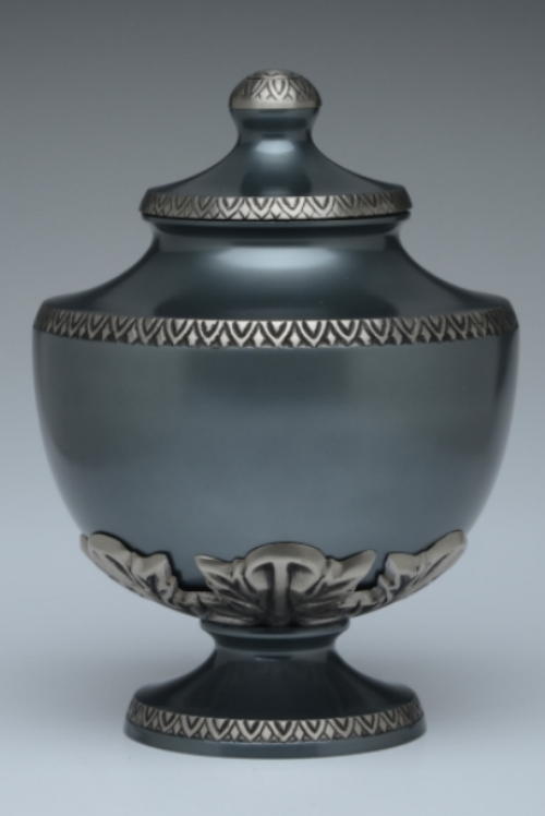 Elegant Brass Adult Cremation Urns with matching Keepsake size urns